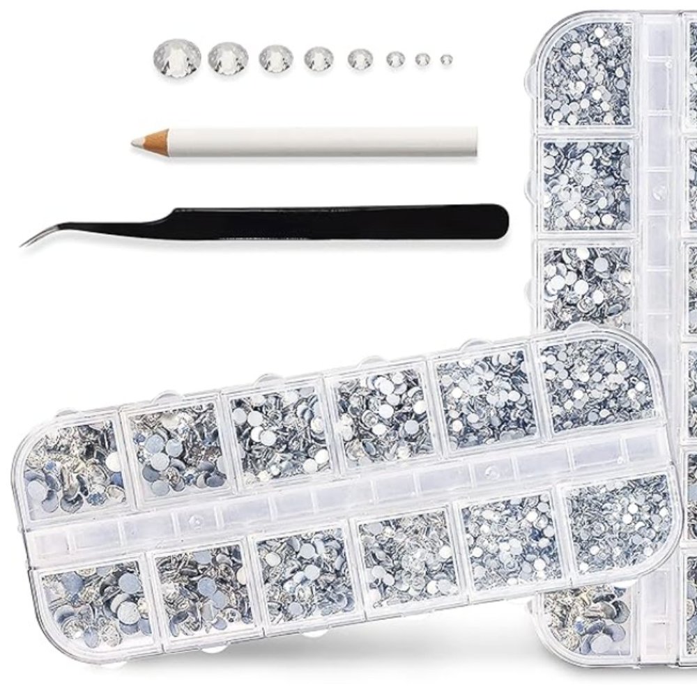 Rhinestones Set 8250 Pcs in 8 Sizes